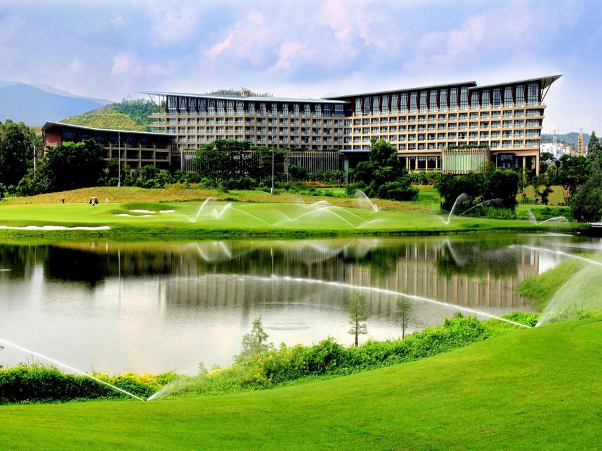 Shenzhen Castle Hotel Exteriör bild